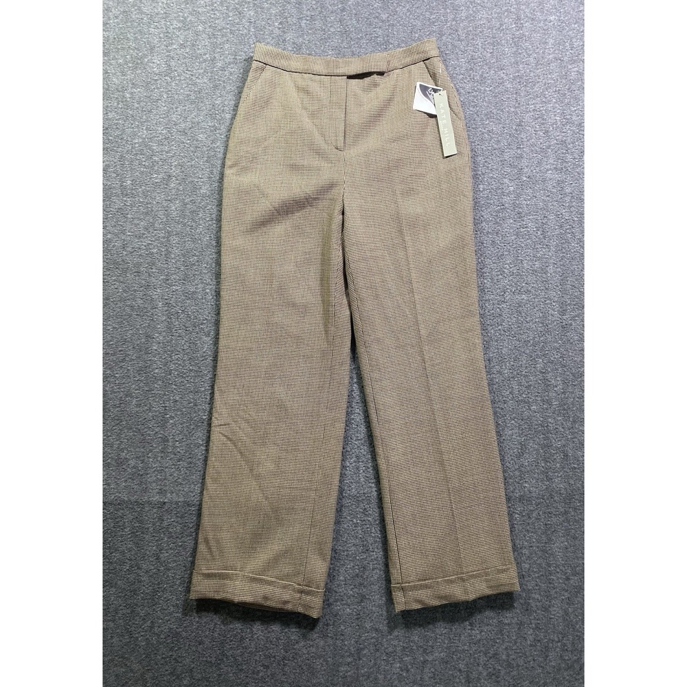 Kate Hill Pants Womens Gold Pull On High Rise Size 6P